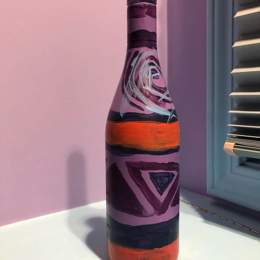 Hand-painted bottles - Picture 4 of 10